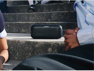 Портативна Bluetooth-колонка Bose SoundLink Plus, чорна - до 20 годин роботи від акумулятора