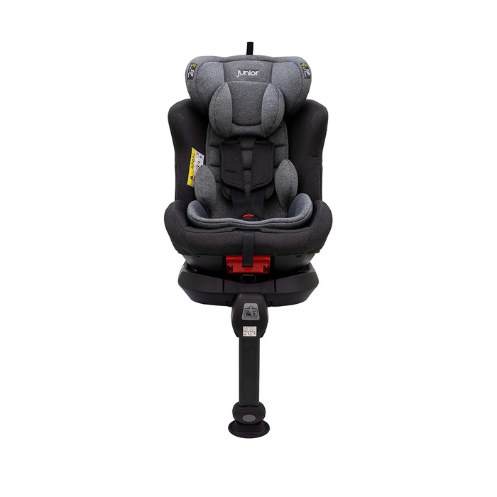 Дитяче автокрісло PETEX I-SIZE Lukas 1241 з ISOFIX 44441218 (сірий, антрацит)