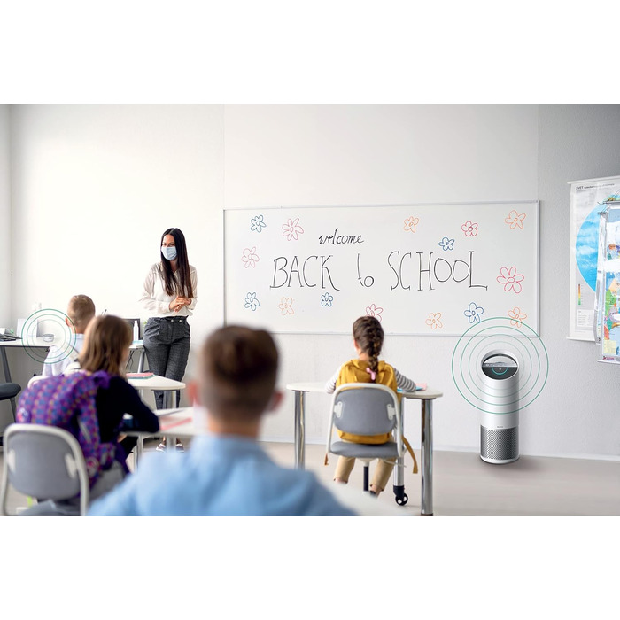 Повітряний очисник Leitz TruSens Z-1000: захист від вірусів, алергенів, пилу та запахів, UV-C лампа, до 23 м²