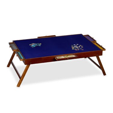 Столик-пазл Relaxdays з 6 висувними ящиками