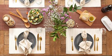 Набір тканинних серветок DII Basic Everyday, 6 шт., 33x48 см, блакитний, 100% бавовна