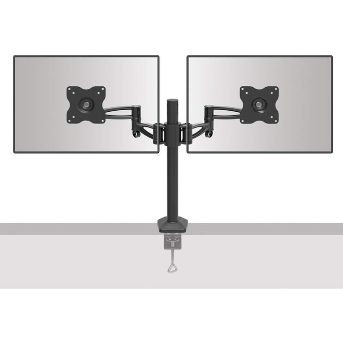 Кріплення для монітора Barkan 13-34 дюймів, регульоване, для столу, LED/LCD, до 6 кг (Basic, подвійний кріплення)