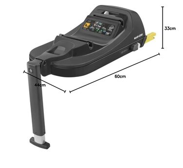 Автокрісло Maxi-Cosi CabrioFix i-Size 0-12 міс, до 12 кг, Black - легке та безпечне для новонароджених