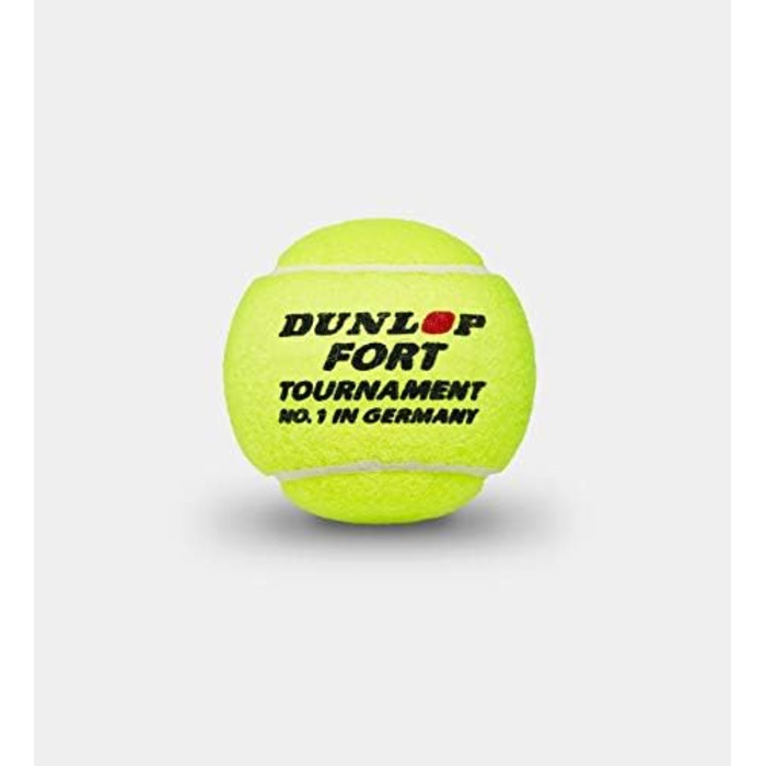 Данлоп-турнір у форті-тенісні м'ячі-8 м'ячів (2 банки по 4 м'ячі) - жовтий-турнірний м'яч-5013317102027