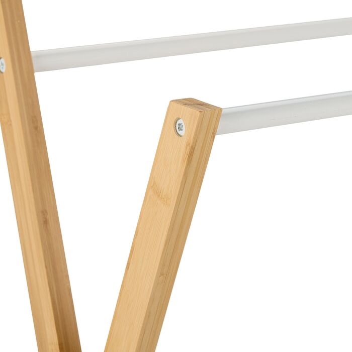 Підставка для рушників Relaxdays з поличкою, бамбук