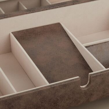 Скринька для прикрас Relaxdays з імітацією шкіри