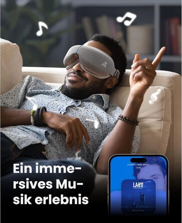 Масажер для очей BOB AND BRAD EyeOasis 3 Elite з підігрівом та охолодженням, маска для очей при мігрені, сухість очей, зняття стресу, покращення сну, сірий колір