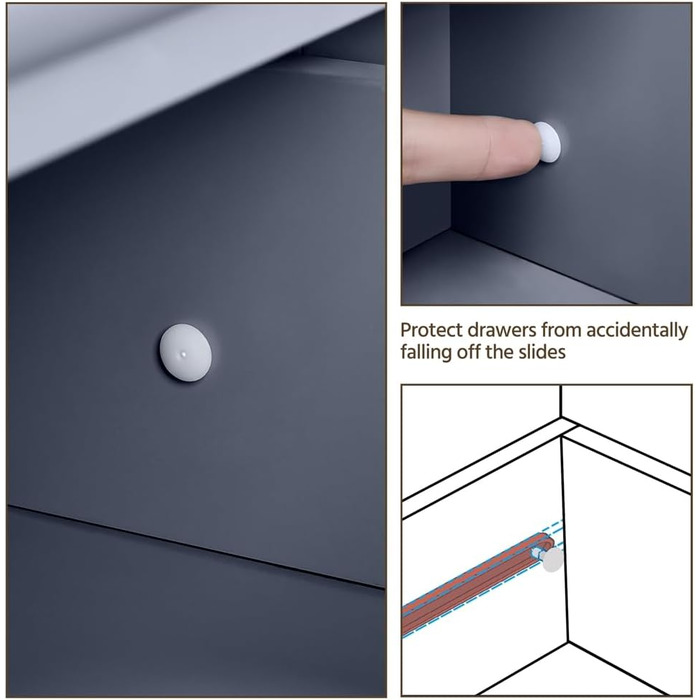 Шафа для ванної кімнати Yaheetech з 3 висувними ящиками та 1 дверцятами, регульовані полиці, 66x35x90 см (Сірий)