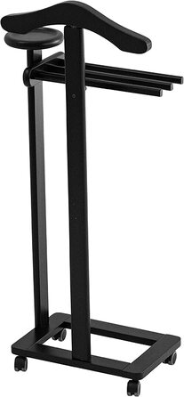 Дзеркало для спальні Arredamenti Italia ANTIMO, дерево, чорний колір