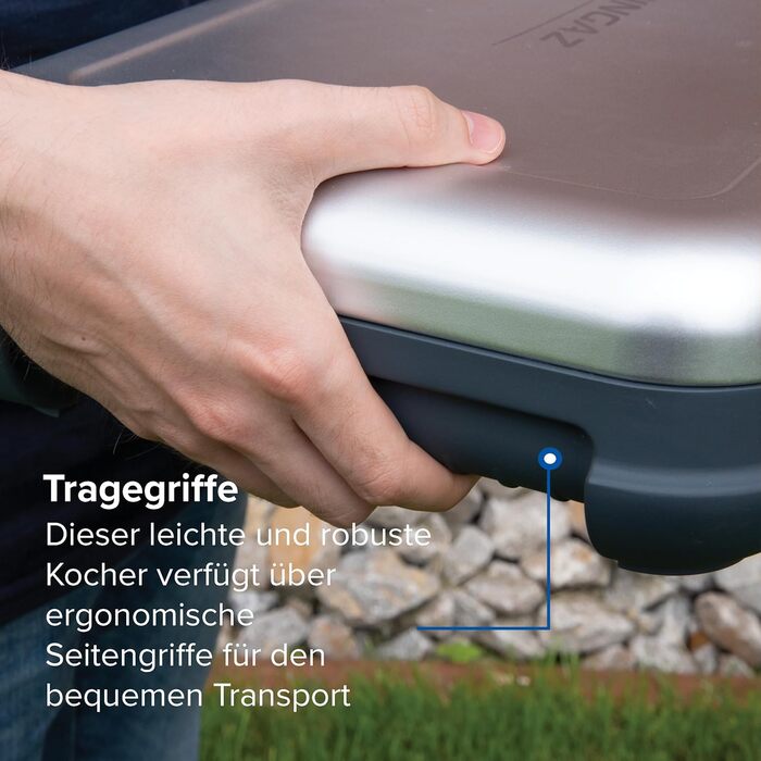 Газовий набір для кемпінгу Campingaz Kitchen 2 | 2-конфортний газовий нагрівач з потужністю 4000 Вт | для кемпінгу та подорожей | сумісний з CV 470 та R-Zylinder