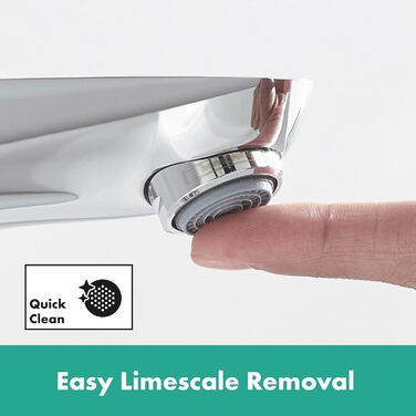 Змішувач для умивальника Hansgrohe Focus з висувним зливом, хром, 94 мм, EcoSmart