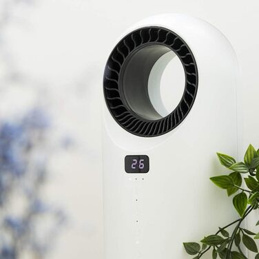 Конвектор Cecotec Warm 8400 Bladeless Connected: безлопатевий, WiFi, 1500W, сенсорне управління, LED, 3 режими, таймер, безпека