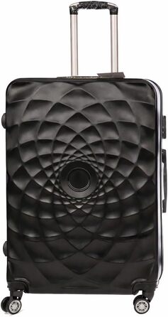 Чохол-валіза Bosdela: ручна валіза (50см, 60см, 71см, 980г, чорний)