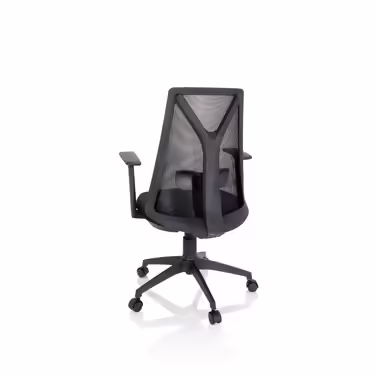 Офісне крісло / Обертове крісло FALUN BASIC Сітка / Тканина Чорний hjh OFFICE