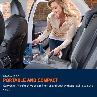 Vax SpotWash Duo: портативний відпарювач для килимів та м'яких меблів з насадкою для тварин, аксесуари для щоденного прибирання, насадки для різних поверхонь та миючий розчин