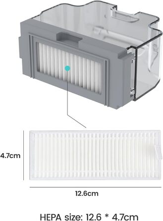 Робот-пилосос Lefant m210 з вологою тканиною, LiDAR-навігація, 5500Pa, мапування поверхів, самозарядка, Wi-Fi, 8 зон заборони, для шерсті тварин, килимів, твердих підлог