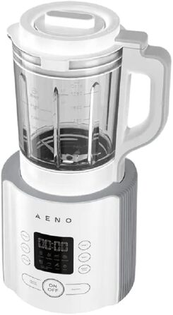 Блендер AENO TB1 8 автомат. Програми приготування скло білий/сірий