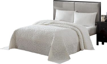 Обручка Beatrice Home Fashions Chenille Покривало, королева