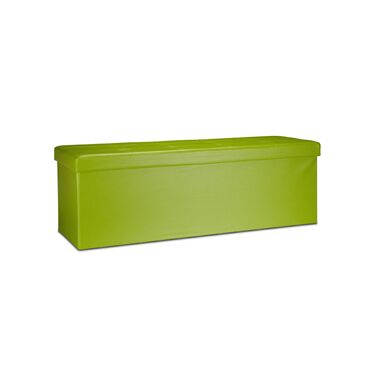 Relaxdays Складана лавка з екошкіри