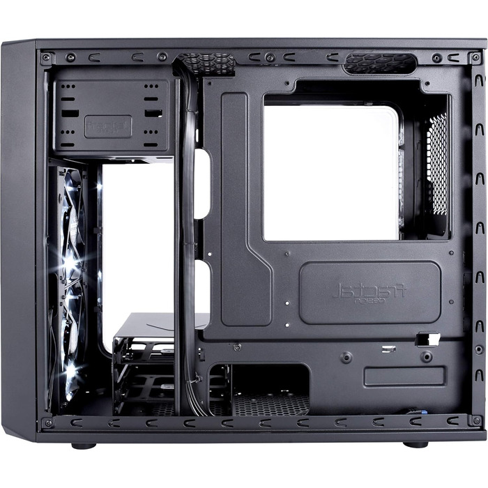 Корпус для ПК Fractal Design Focus G Mini Black із бічним вікном, міні-тауер, для геймінгу, чорний
