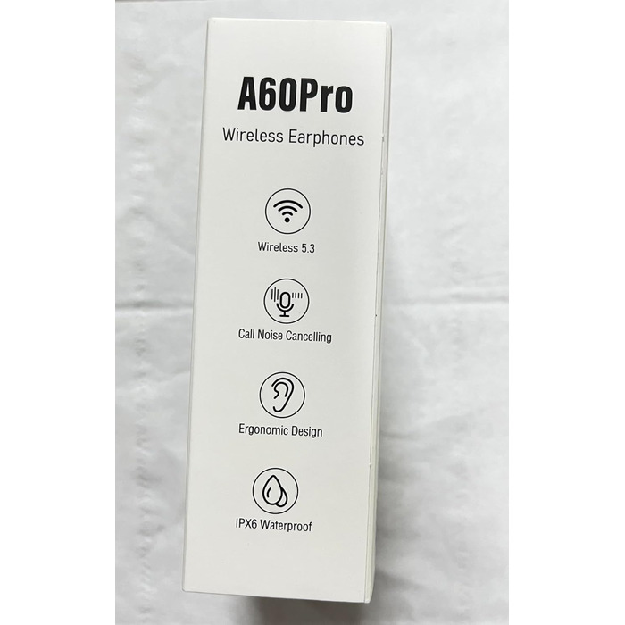 Бездротові навушники AOVOCE Bluetooth 5.3 з 4 мікрофонами ENC, LED, HiFi, 42h, IP7, Pink