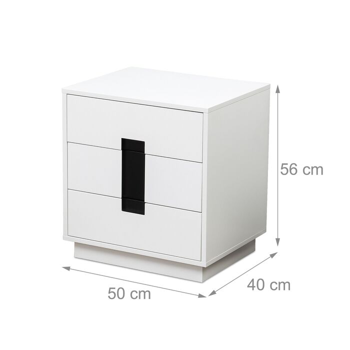 Relaxdays Комод з висувними ящиками