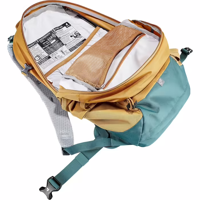 Рюкзак для туризму та альпінізму Deuter Trail 25 л, мигдаль/синій, для скелелазіння та походів