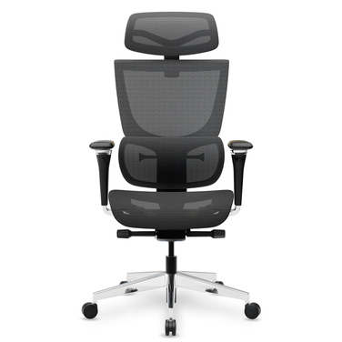 Крісло Mealux S8 Air Black (арт. HF-S8P M/B)
