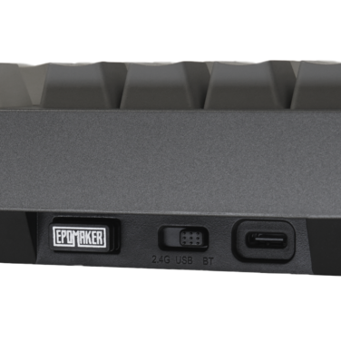 Клавіатура механічна бездротова EPOMAKER TH80 PRO V2 Sea Salt Silent Black (TH80-PROV2-B-SS)