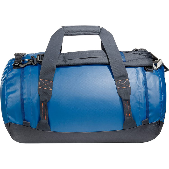 Дорожня сумка Tatonka Barrel S-45-літрова водонепроникна сумка з брезенту для вантажівки з функцією рюкзака і великим отвором на блискавці-Сумка для рюкзака-унісекс (синя)