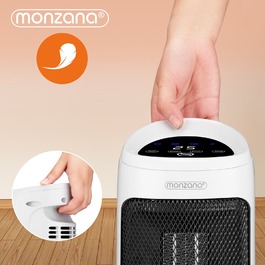 Тепловентилятор MZKH2200 біла кераміка 2000 Вт