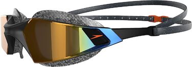 Окуляри для плавання Speedo унісекс Aquapulse Pro Mirror (1 упаковка) універсальний чорний / золотий