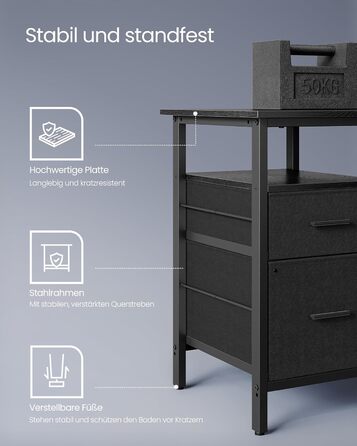 Комп'ютерний стіл VASAGLE L-подібний з розетками, LED-підсвічуванням та USB-портами, 150 x 120 x 76 см, чорний, LWD095B01
