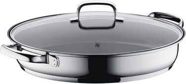 Сковорода Schmorpfanne 28 см Induktion WMF Devil з кришкою, 5л, Cromargan нержавіюча сталь з покриттям, для духовки, високий борт