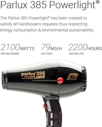 Фен Parlux Powerlight Black від Parlux