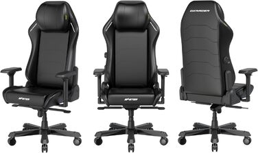 Крісло ігрове DXRacer MASTER FD01 /N -NEW- Чорне, регульоване, ергономічне для офісу та дому