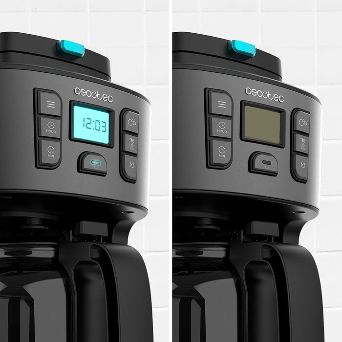 Кавомашина Cecotec Coffee 66 Grind & Drop Essential: вбудована кавомолка, 1086 Вт, до 12 чашок, нержавіюча сталь, автоматичне відключення