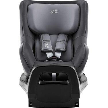 Дитяче автокрісло BRITAX RMER DUALFIX 2 Z-LINE, обертається на 360 для дітей від 61 до 105 см (i-Size), від 3 місяців до 4 років, Midnight Grey з однією рукою ISOFIX Midnight Grey