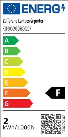 Zafferano Olivia Pro - портативна LED-лампа з торшером, регулювання яскравості, 2700-3000K, 35 см (золота)