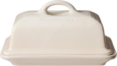 LE CREUSET Контейнер для масла Steinzeug, 900 г, 17 x 12.5 x 9 см, кремовий