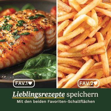 Фритюрниця Cuisinart XXL 10.4L з двозонним нагріванням | Без PFAS та хімікатів | Для смаження, грилю, випікання, дегідратації та підтримання тепла | 2 x 5.2L, 8+ порцій | Знімні деталі з нержавіючої сталі (2 камери)