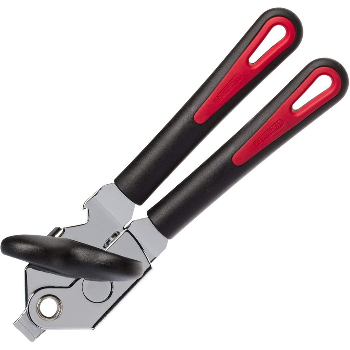 Відкривачка для банок Westmark Zangendosenöffner з відкривачем кришок та пляшок, 22 см, сталь/пластик, Gallant Super, чорний/червоний, 29412260