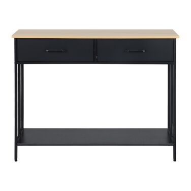 Консольний столик Relaxdays з двома висувними ящиками