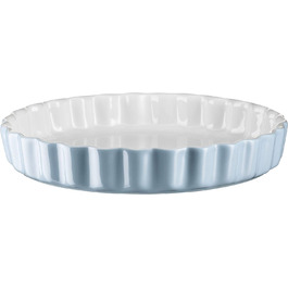 Серія MSER 931142 Kitchen Time, Форма для пирога з заварним кремом, кругла форма для випічки, стійка до подряпин і порізів, діаметром 27 см, Керамічна, (синя)
