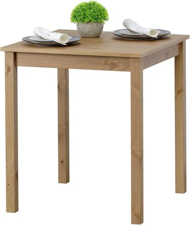 Стол Skandinavisch Holz від Hagge Home: 68x68 см, колір коричнева дуб, для кухні, їдальні, офісу, дитячої кімнати
