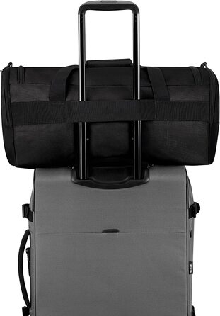 Дорожня сумка Samsonite Roader S, 53 см, 55,5 л, (дорожні сумки, чорний (глибокий чорний))