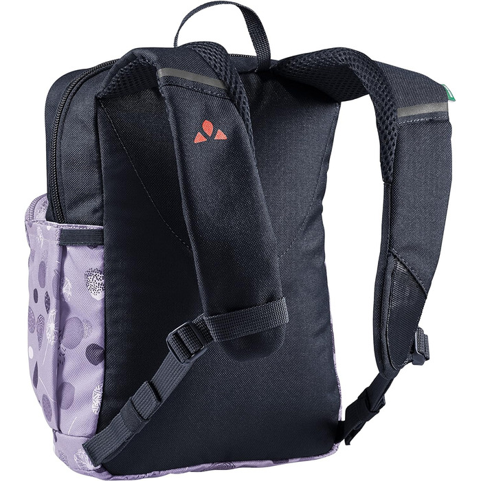 Дитячий рюкзак VAUDE Minnie для хлопчиків і дівчаток, зручний туристичний рюкзак для дітей, стійкий до погодних умов шкільний рюкзак з великою кількістю місця для зберігання та світловідбиваючими елементами (5 літрів, пастельно-бузковий)