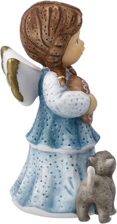 Новорічна прикраса Goebel фігурка ангела з порцеляни, розміри 10 см х 7,5 см х 5 см, 11-750-87-1