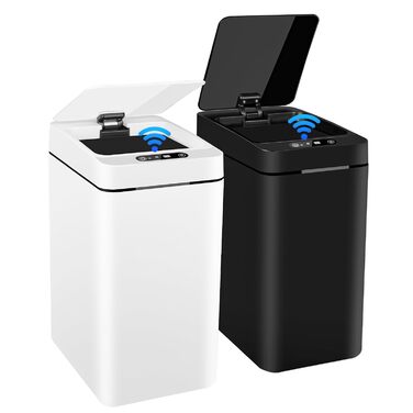 Набір відер для сміття автоматичний 12л 2шт Mavista Sensor - для кухні, ванної кімнати, офісу, гігієнічний, герметичний, сучасний дизайн