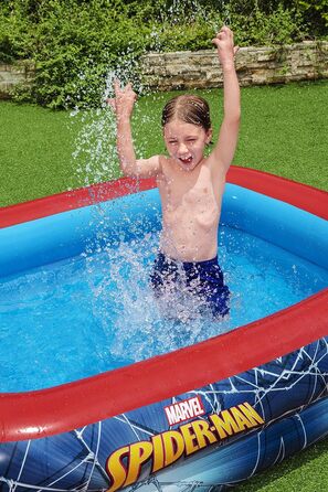 Дитячий надувний басейн Bestway Spider-Man 200x146x48 см